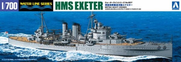 1/700 RN HMS Exeter
